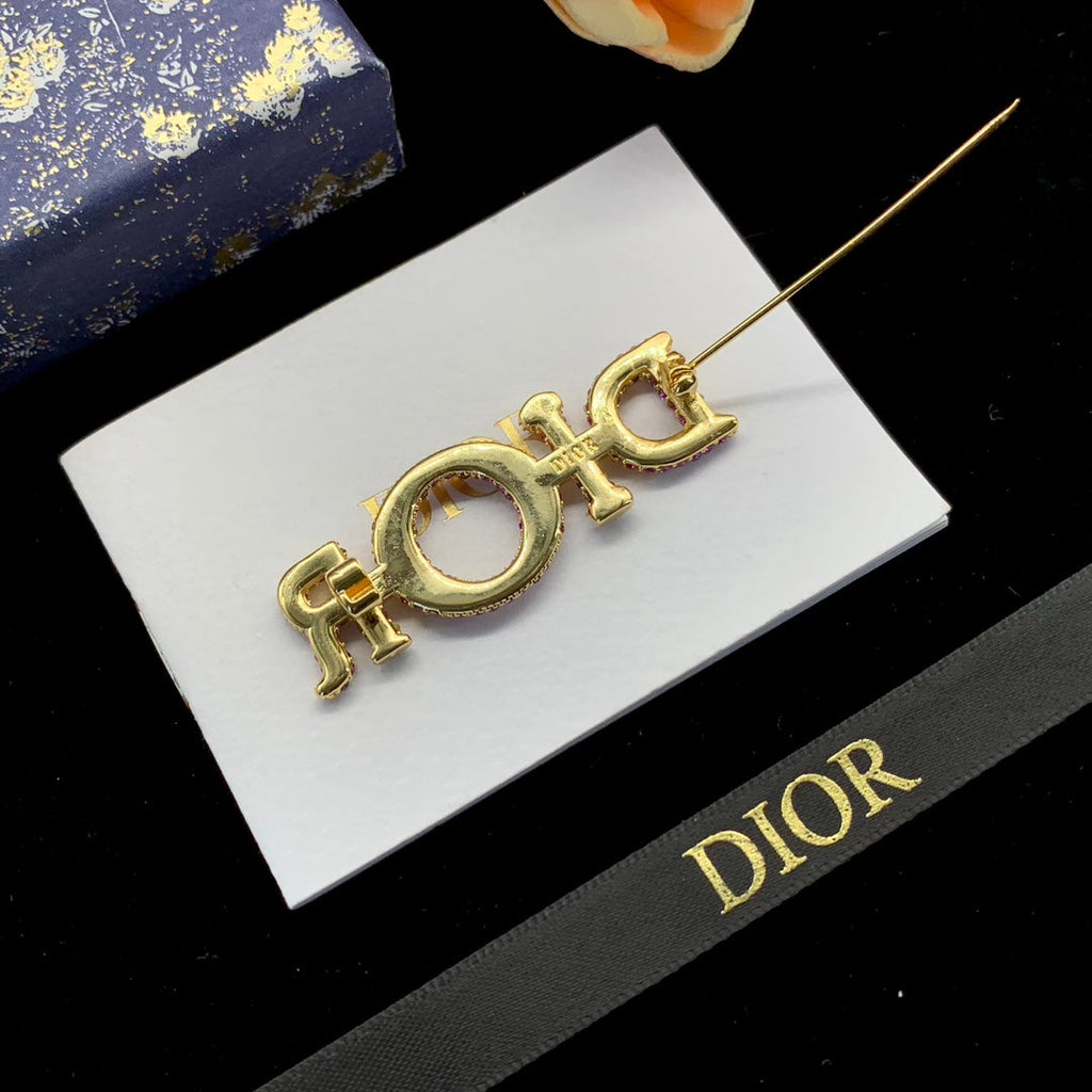 Dior CD Brooch 177401