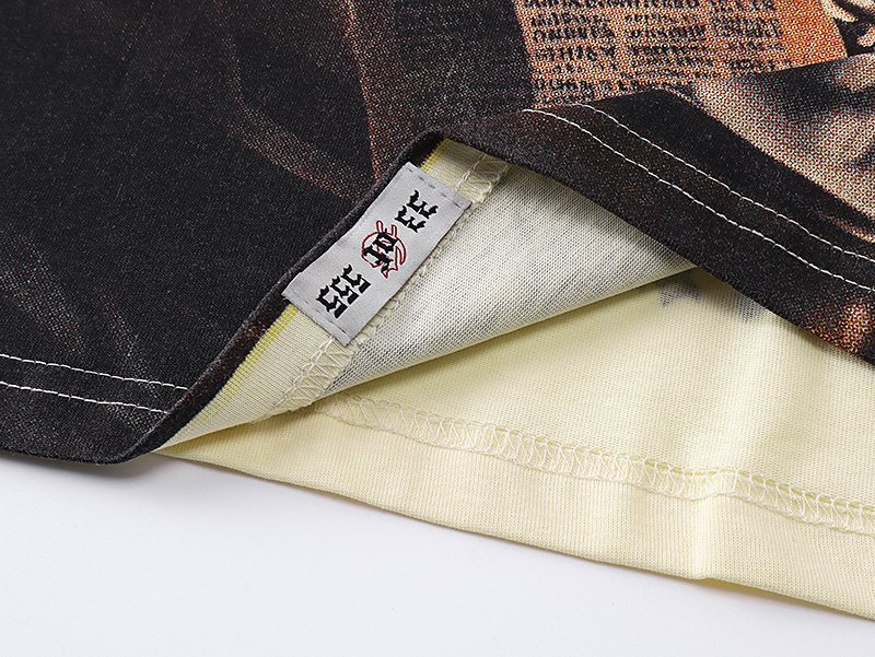Godspeed Stock Chart Graphic Short-Sleeve T-Shirt — fabric_closeup