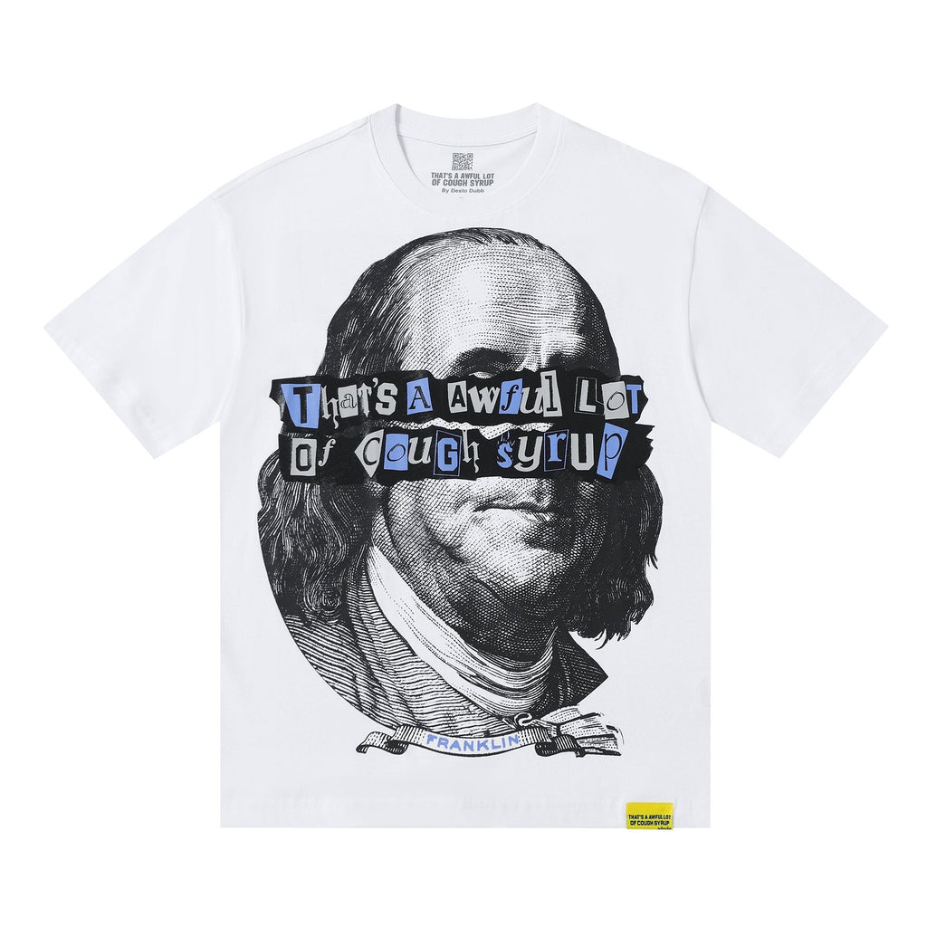 THAT'S A AWFUL LOT OF COUGH SYRUP Portrait Graphic T-Shirt — front