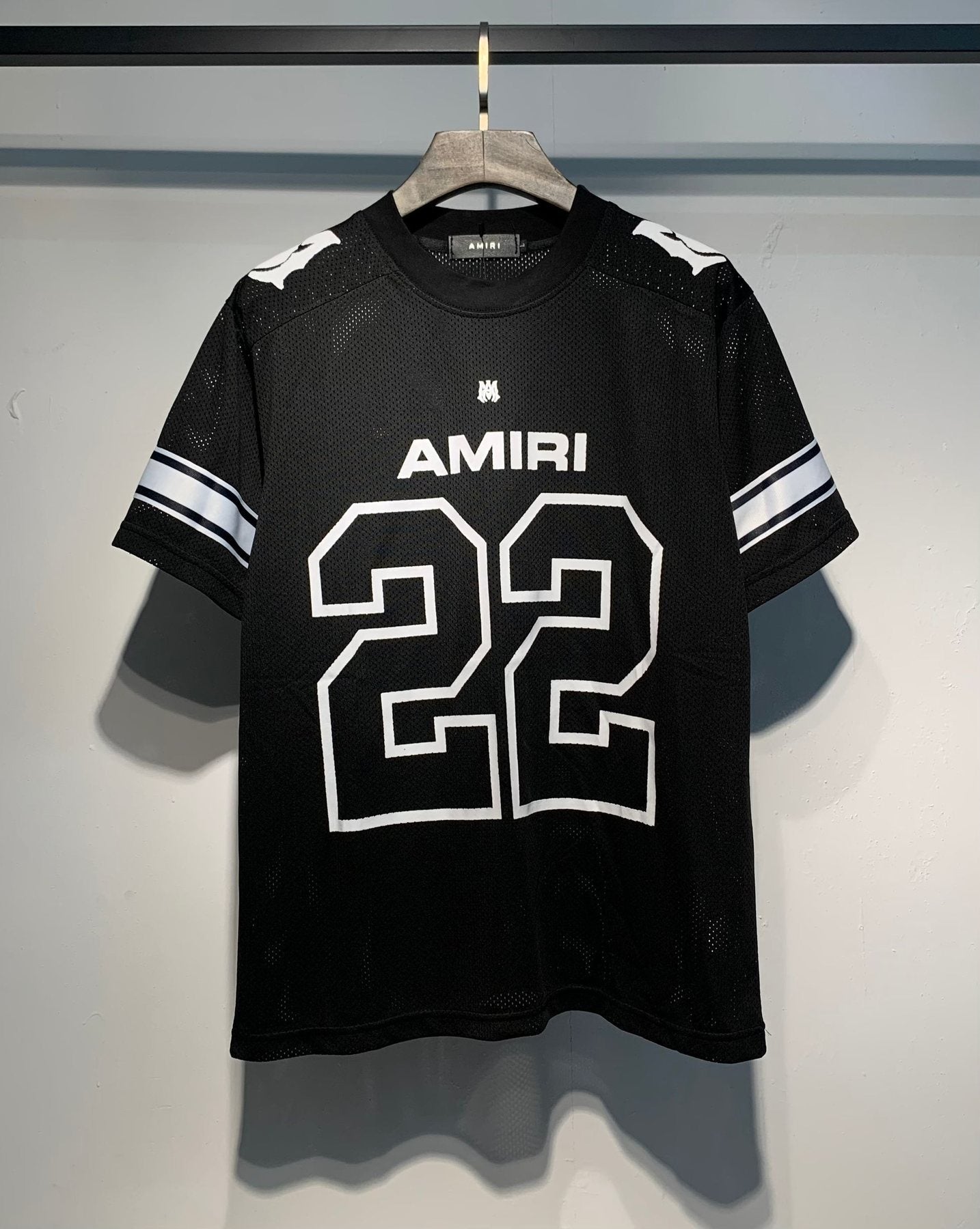 AMIRI 22 Number Jersey Short-Sleeve Set — front