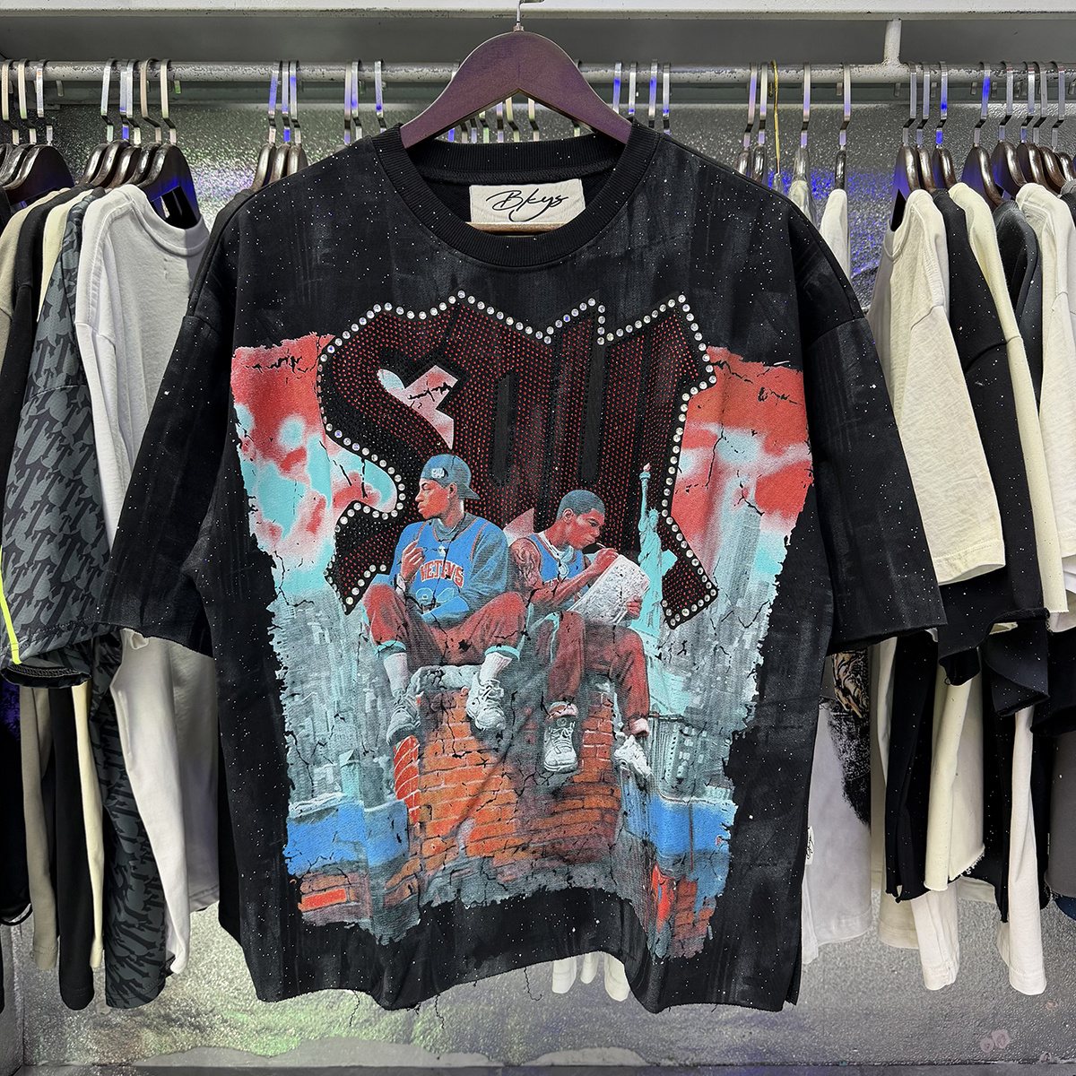 BKYS Revival Soul Graphic Short-Sleeve T-Shirt — context