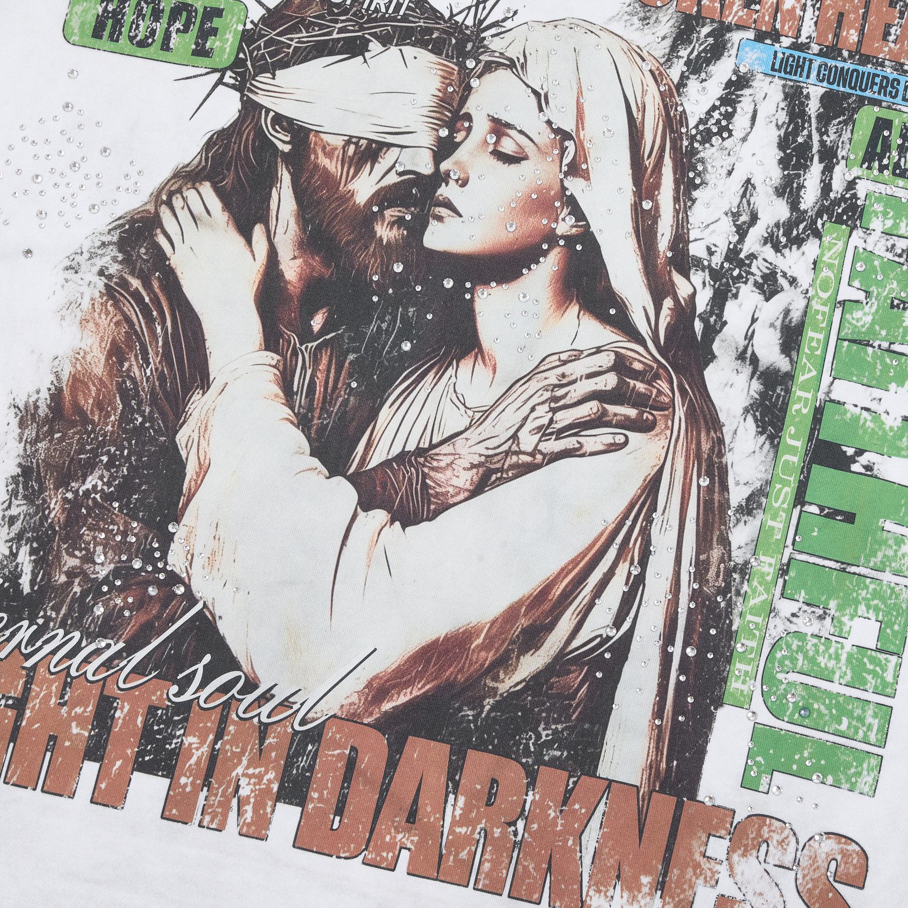 MAJESTIK Soul Graphic Short-Sleeve T-Shirt — detail