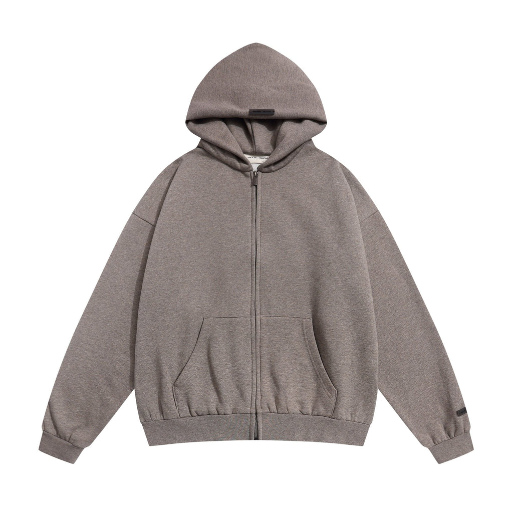 Fear of God Essentials Full-Zip Graphic Hoodie — hero