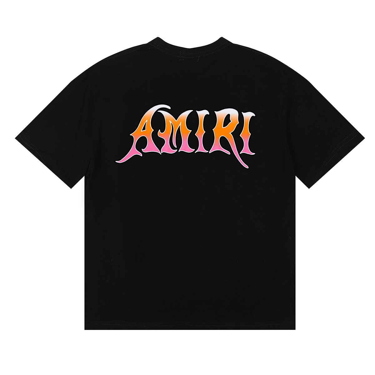 AMIRI Chest and Back Graphic Short-Sleeve T-Shirt — back