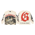 Godspeed Skeleton Chess Graphic Long-Sleeve T-Shirt — hero