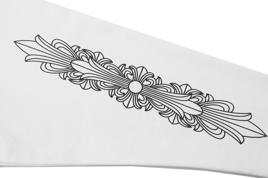 Chrome Hearts Horseshoe Graphic Zip Hoodie — detail
