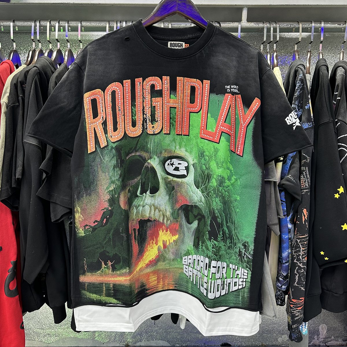 Rough Play Island Graphic T-Shirt — context
