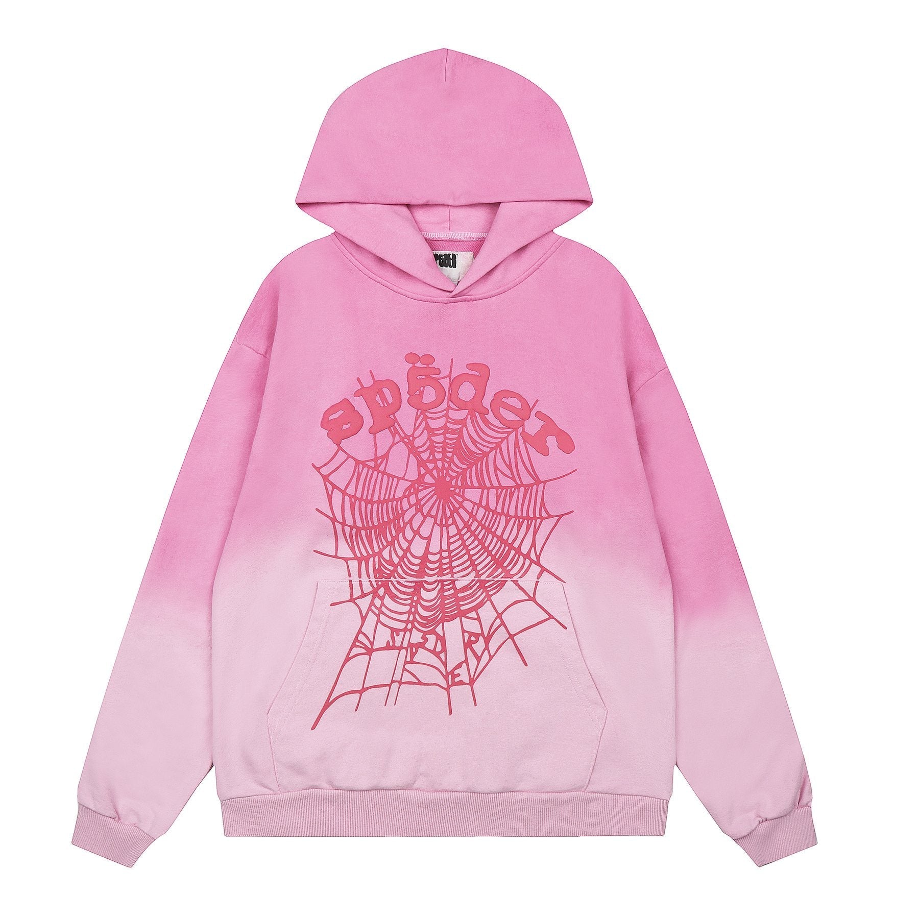 Sp5der Spider Web Hoodie & Sweatpants Set — front