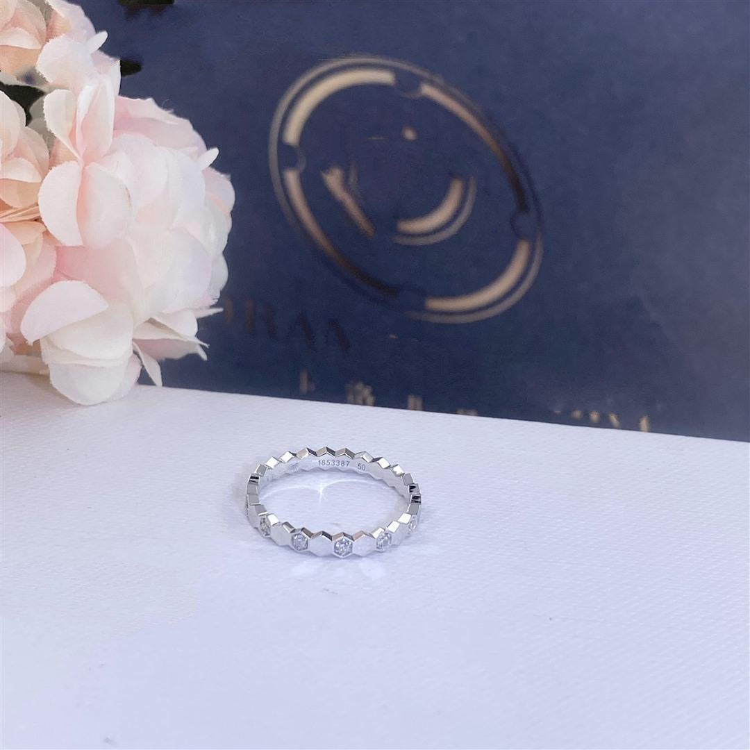 Chaumet Bee Love Ring Silver Cubic Zirconia